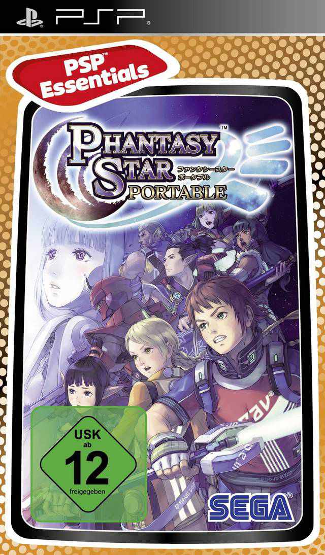 Phantasy Star Portable Essentials Psp